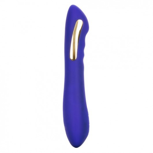 Фиолетовый вибратор с электростимуляцией Intimate E-Stimulator Petite Wand - 18,5 см. - California Exotic Novelties - купить с доставкой в Новочеркасске