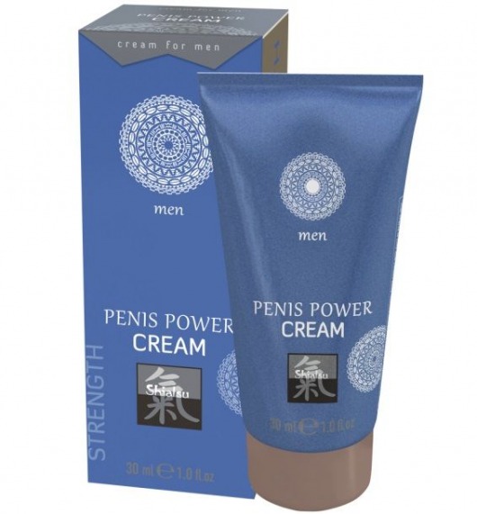 Возбуждающий крем для мужчин Penis Power Cream - 30 мл. - Shiatsu - купить с доставкой в Новочеркасске