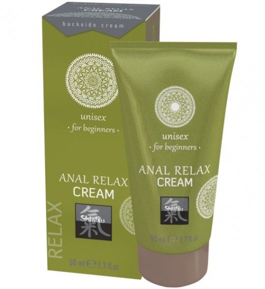 Анальный крем Anal Relax Cream - 50 мл. - Shiatsu - купить с доставкой в Новочеркасске