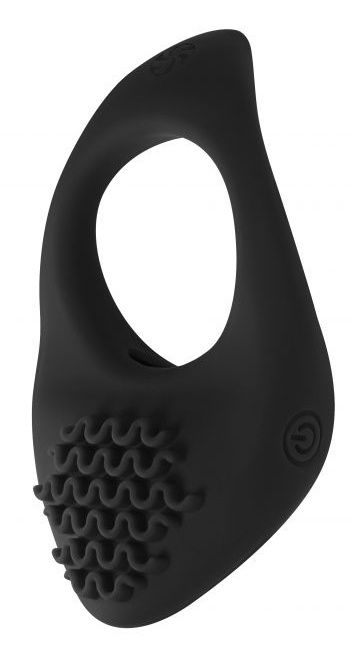 Черное эрекционное виброкольцо Pure Passion Moonshine - Lola Games - в Новочеркасске купить с доставкой