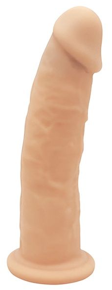 Телесный фаллоимитатор на присоске DILDO 7.5INCH - 19 см. - Dream Toys