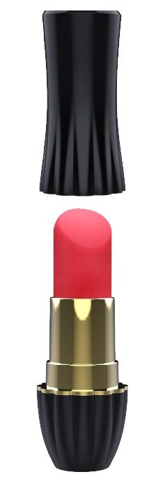 Клиторальный стимулятор-помада LIPSTICK - 9,3 см. - Dream Toys - купить с доставкой в Новочеркасске