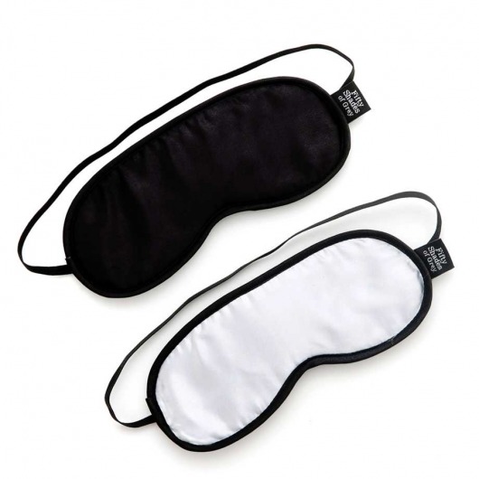 Набор из двух масок на глаза Soft Blindfold Twin Pack - Fifty Shades of Grey - купить с доставкой в Новочеркасске