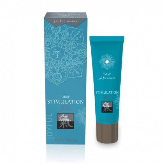 Возбуждающий интимный гель STIMULATION GEL Mint - 30 мл. - Shiatsu - купить с доставкой в Новочеркасске