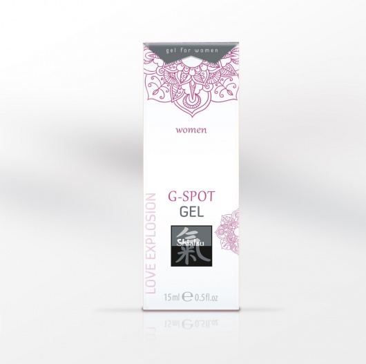 Возбуждающий интимный гель G-SPOT GEL - 15 мл. - Shiatsu - купить с доставкой в Новочеркасске