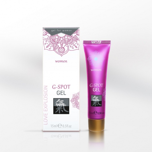 Возбуждающий интимный гель G-SPOT GEL - 15 мл. - Shiatsu - купить с доставкой в Новочеркасске