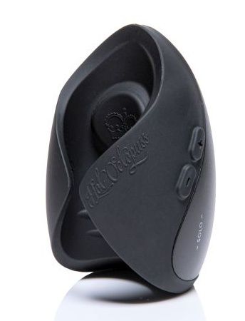 Черный инновационный мужской вибратор PULSE SOLO ESSENTIAL - Hot Octopuss - в Новочеркасске купить с доставкой