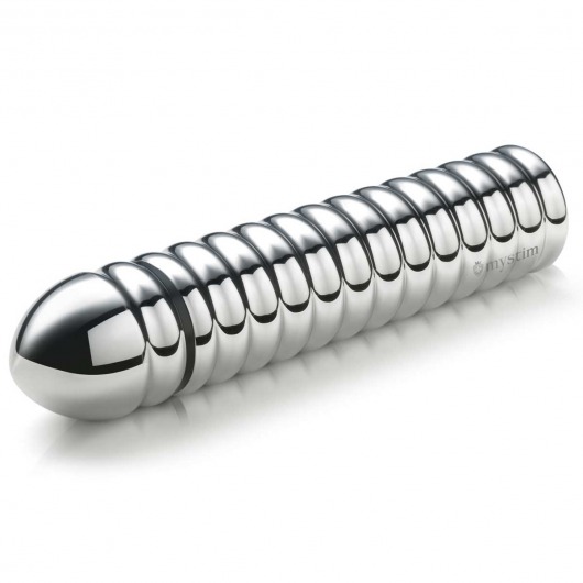 Рельефный фаллос для интенсивного электросекса Groovey George - 20 см. - MyStim - купить с доставкой в Новочеркасске