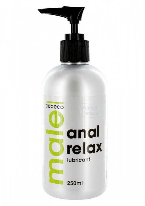 Анальный лубрикант MALE Cobeco Anal Relax Lubricant - 250 мл. - Cobeco - купить с доставкой в Новочеркасске