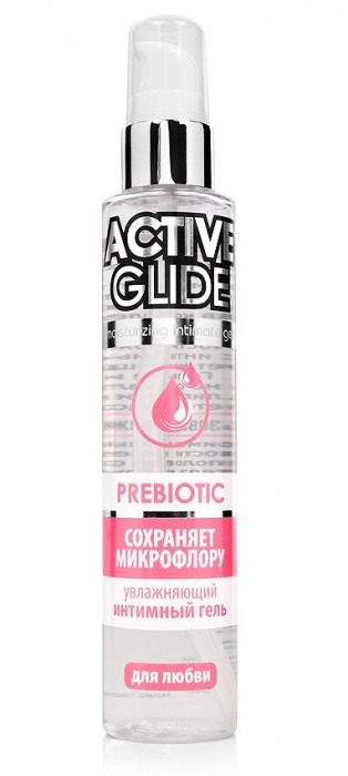 Увлажняющий интимный гель Active Glide Prebiotic - 100 гр. - Биоритм - купить с доставкой в Новочеркасске