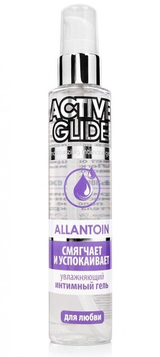 Увлажняющий интимный гель Active Glide Allantoin - 100 гр. - Биоритм - купить с доставкой в Новочеркасске