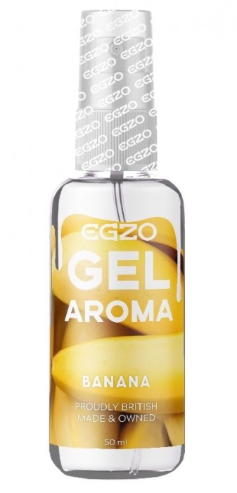 Интимный лубрикант EGZO AROMA с ароматом банана - 50 мл. - EGZO - купить с доставкой в Новочеркасске