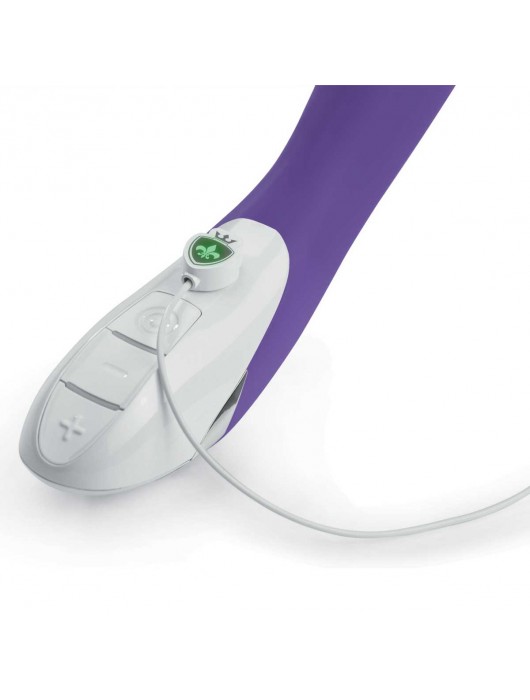 Фиолетовый вибратор Mystim Danny Divido - 27 см. - MyStim