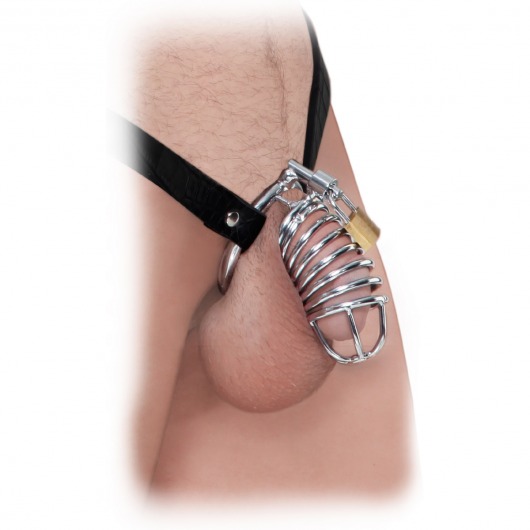 Кольцо верности Extreme Chastity Belt с фиксацией головки - Pipedream - купить с доставкой в Новочеркасске