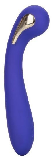 Фиолетовый вибромассажер с электростимуляцией Intimate Estim Petite G Wand - 19 см. - California Exotic Novelties - купить с доставкой в Новочеркасске