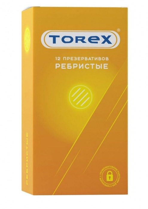 Текстурированные презервативы Torex  Ребристые  - 12 шт. - Torex - купить с доставкой в Новочеркасске