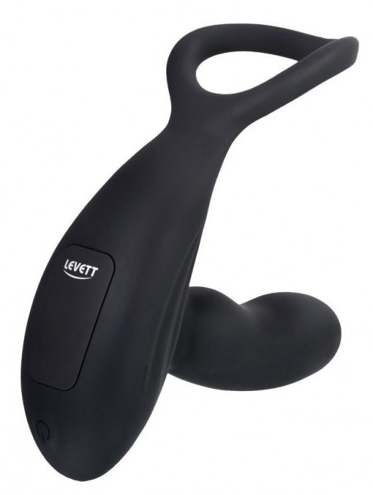 Черный стимулятор простаты Maud с вибрацией - Levett - в Новочеркасске купить с доставкой