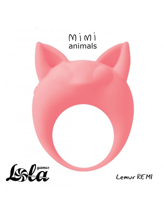 Оранжевое эрекционное кольцо Lemur Remi - Lola Games - в Новочеркасске купить с доставкой