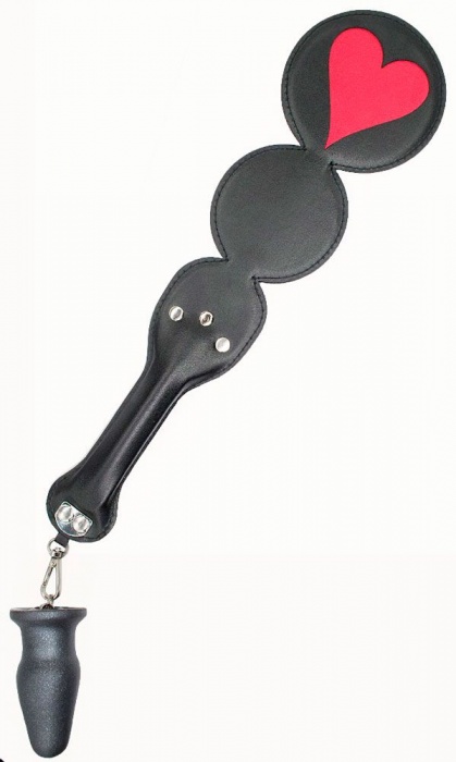 Шлёпалка  Черви  с анальным плагом - LOVETOY (А-Полимер) - купить с доставкой в Новочеркасске