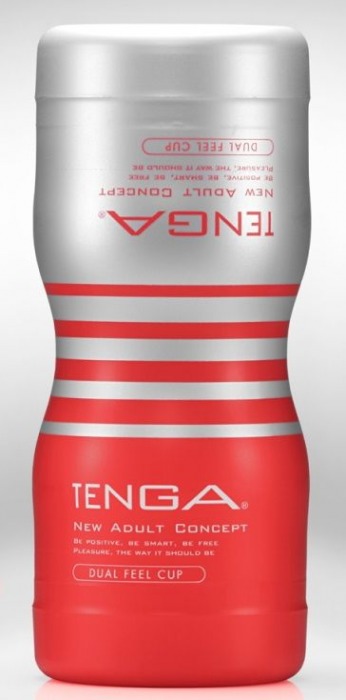 Мастурбатор TENGA Dual Sensation Cup - Tenga - в Новочеркасске купить с доставкой