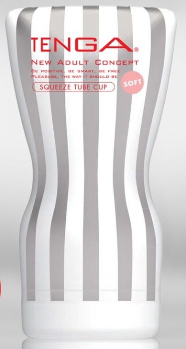 Мастурбатор TENGA Squeeze Tube Cup Soft - Tenga - в Новочеркасске купить с доставкой