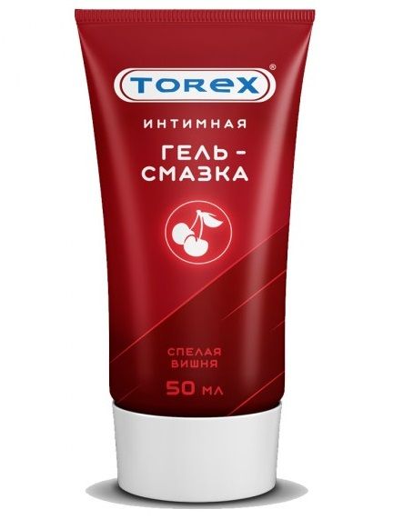 Смазка на водной основе TOREX  Спелая вишня  - 50 мл. - Torex - купить с доставкой в Новочеркасске