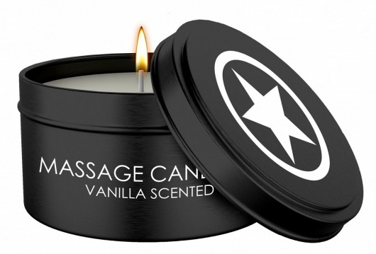 Массажная свеча с ароматом ванили Massage Candle - Shots Media BV - купить с доставкой в Новочеркасске