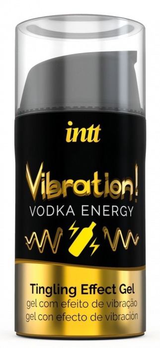 Жидкий интимный гель с эффектом вибрации Vibration! Vodka Energy - 15 мл. - INTT - купить с доставкой в Новочеркасске