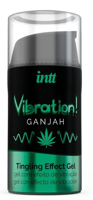 Жидкий интимный гель с эффектом вибрации Vibration! Ganjah - 15 мл. - INTT - купить с доставкой в Новочеркасске