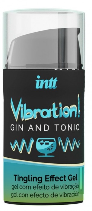 Жидкий интимный гель с эффектом вибрации Vibration! Gin   Tonic - 15 мл. - INTT - купить с доставкой в Новочеркасске