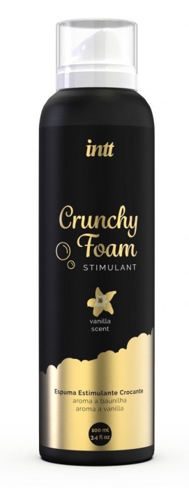 Пенка для массажа Crunchy Foam Stimulant Vanilla - 100 мл. - INTT - купить с доставкой в Новочеркасске