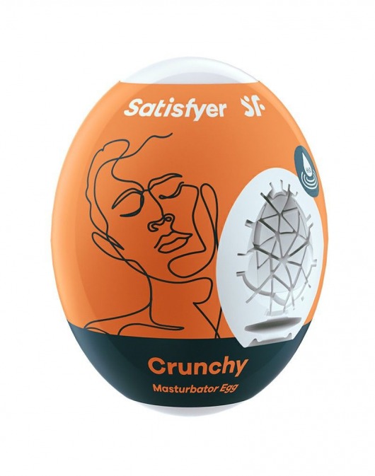 Мастурбатор-яйцо Satisfyer Crunchy Mini Masturbator - Satisfyer - в Новочеркасске купить с доставкой