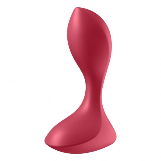 Красный вибромассажёр простаты Satisfyer Backdoor Lover - 14 см. - Satisfyer - в Новочеркасске купить с доставкой