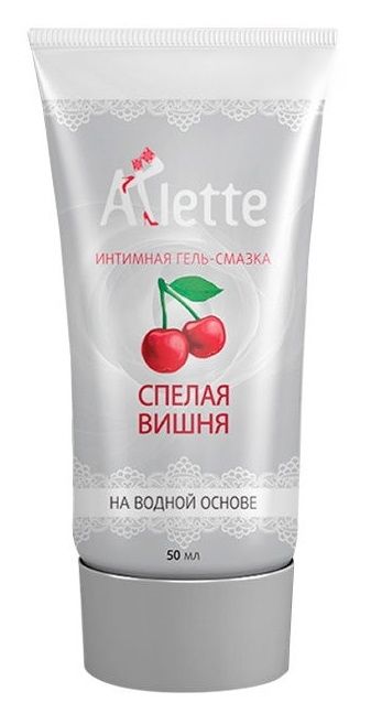 Интимная гель-смазка на водной основе Arlette  Спелая вишня  - 50 мл. - Arlette - купить с доставкой в Новочеркасске