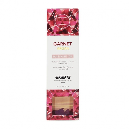 Органическое массажное масло GARNET ARGAN - 100 мл. - Exsens - купить с доставкой в Новочеркасске