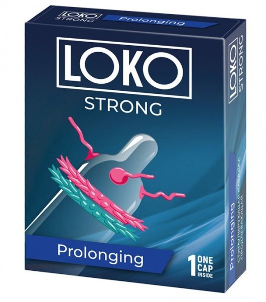 Стимулирующая насадка на пенис LOKO STRONG с продлевающим эффектом - Sitabella - в Новочеркасске купить с доставкой