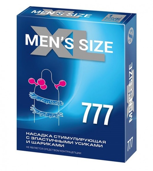 Стимулирующая насадка на пенис MEN SIZE 777 - Sitabella - в Новочеркасске купить с доставкой