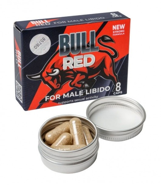 Пищевой концентрат для мужчин BULL RED - 8 капсул - Sitabella - купить с доставкой в Новочеркасске