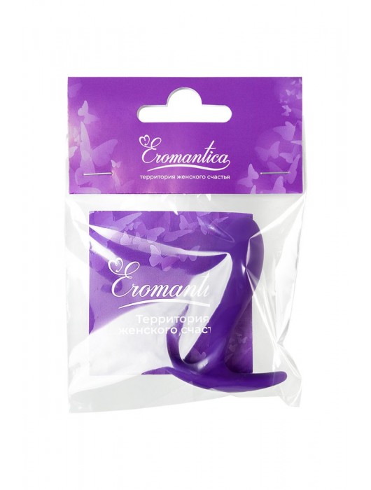 Фиолетовая анальная втулка Magic - 7,2 см. - Eromantica