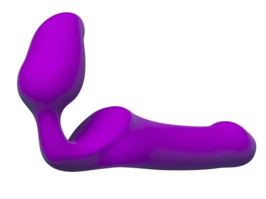 Лиловый безремневой страпон Queens M - Adrien Lastic - купить с доставкой в Новочеркасске