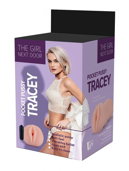 Телесный мастурбатор-вагина Tracey - Dream Toys - в Новочеркасске купить с доставкой