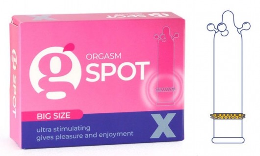 Стимулирующая насадка G-Spot X Big size - Sitabella - купить с доставкой в Новочеркасске