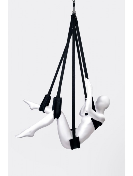 Черные секс-качели Anonymo №0503 - ToyFa - купить с доставкой в Новочеркасске