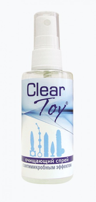 Очищающий спрей Clear Toy с антимикробным эффектом - 100 мл. - Биоритм - купить с доставкой в Новочеркасске