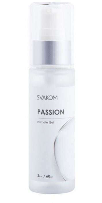 Смазка на водной основе Passion Intimate Gel - 60 мл. - Svakom - купить с доставкой в Новочеркасске