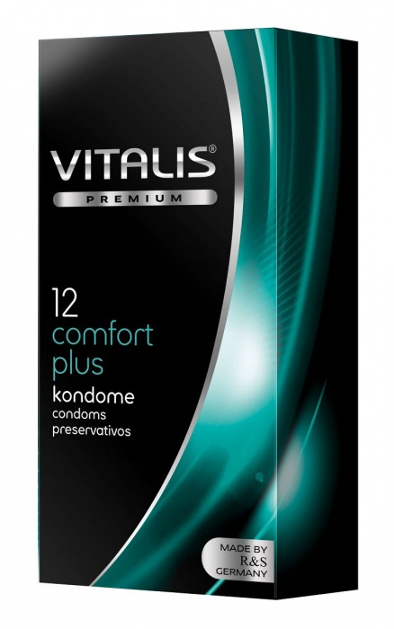 Контурные презервативы VITALIS PREMIUM comfort plus - 12 шт. - Vitalis - купить с доставкой в Новочеркасске