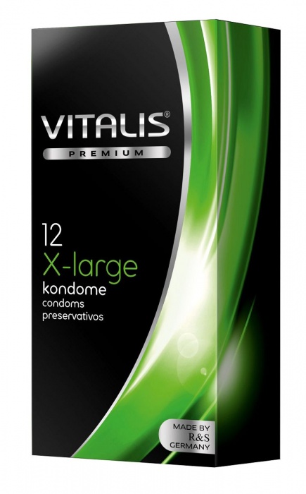 Презервативы увеличенного размера VITALIS PREMIUM x-large - 12 шт. - Vitalis - купить с доставкой в Новочеркасске