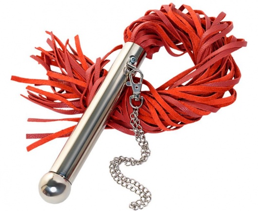Красная кожаная плеть - ToyFa - купить с доставкой в Новочеркасске