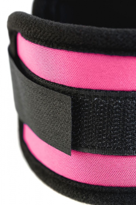 Оковы на ноги из неопрена розового цвета - ToyFa - купить с доставкой в Новочеркасске