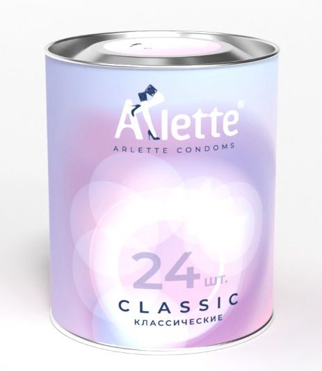 Классические презервативы Arlette Classic - 24 шт. - Arlette - купить с доставкой в Новочеркасске